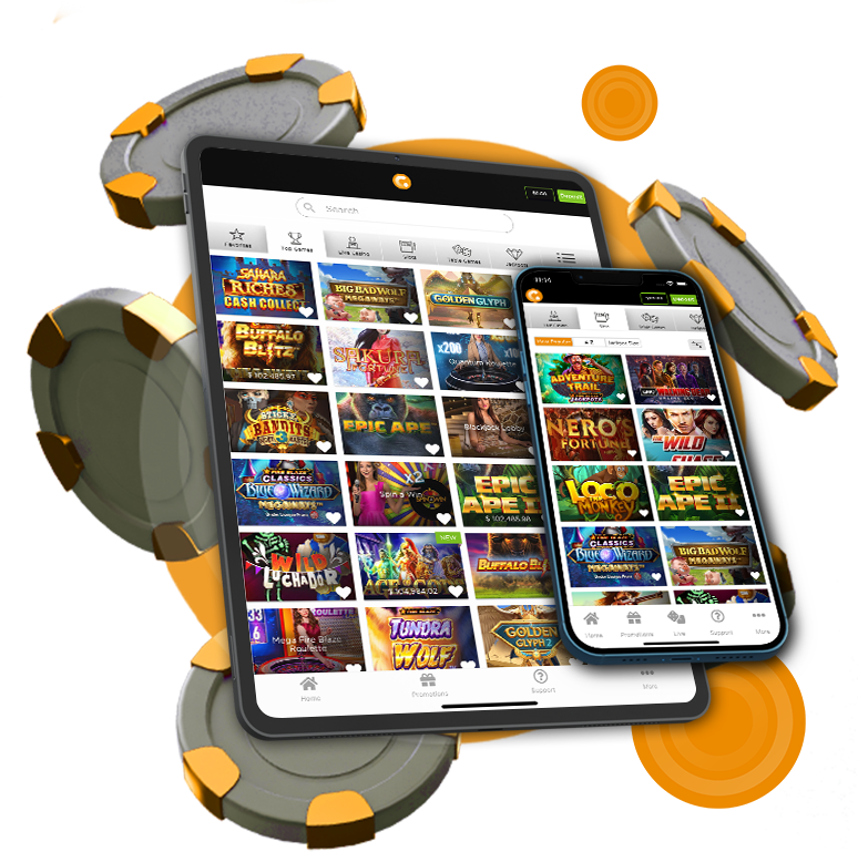 Gold Horse Casino Online App Canada mobile interface